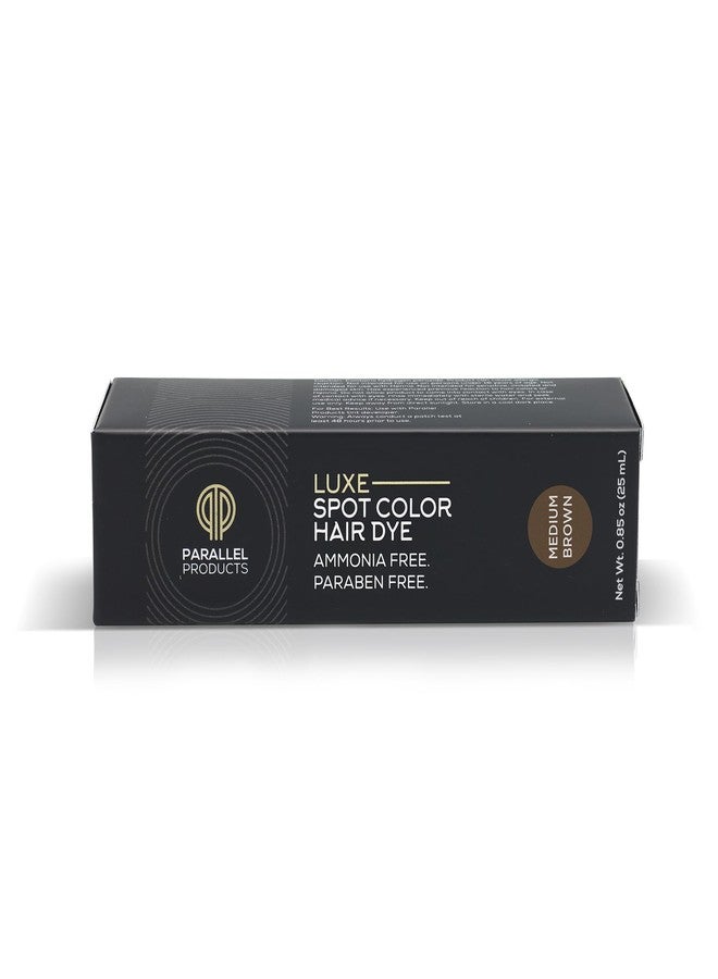 Parallel Products - Luxe Color (Medium Brown) - Cream Hair Dye - 25mL - Tint for Professional Spot Coloring - Covers Grey Hair - Root Touch-Up - Image 4